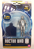 Cyberman 3.75 inch Series 7 Action Figure Blue Chest Piece and Gun Arm